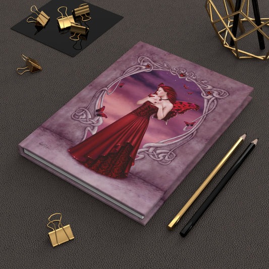 Hardcover Journal - Birthstones - Garnet