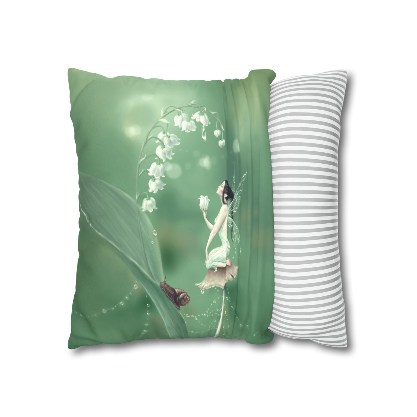 Throw Pillow Cover - Lily of the Valley