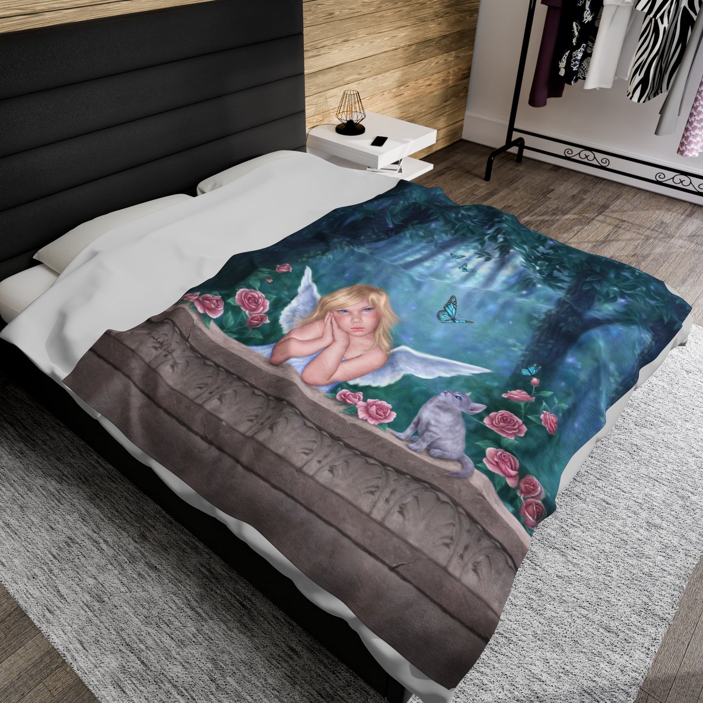 Velveteen Plush Blanket - Little Miracles