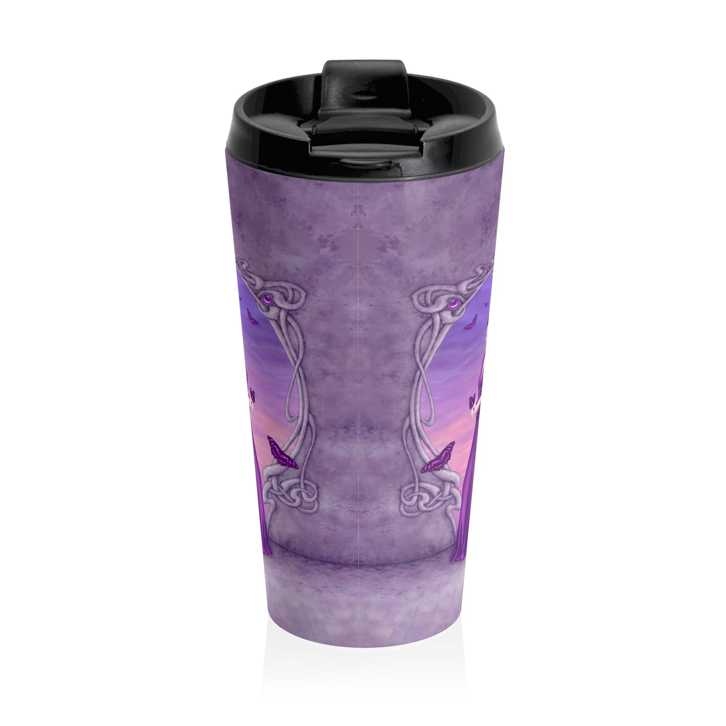 Travel Mug - Birthstones - Amethyst