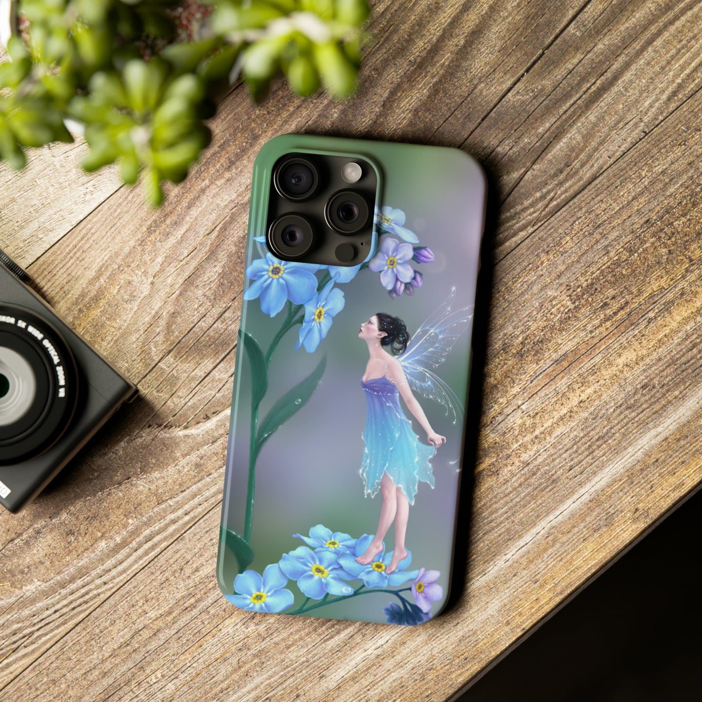 Slim Phone Case - Forget-Me-Not