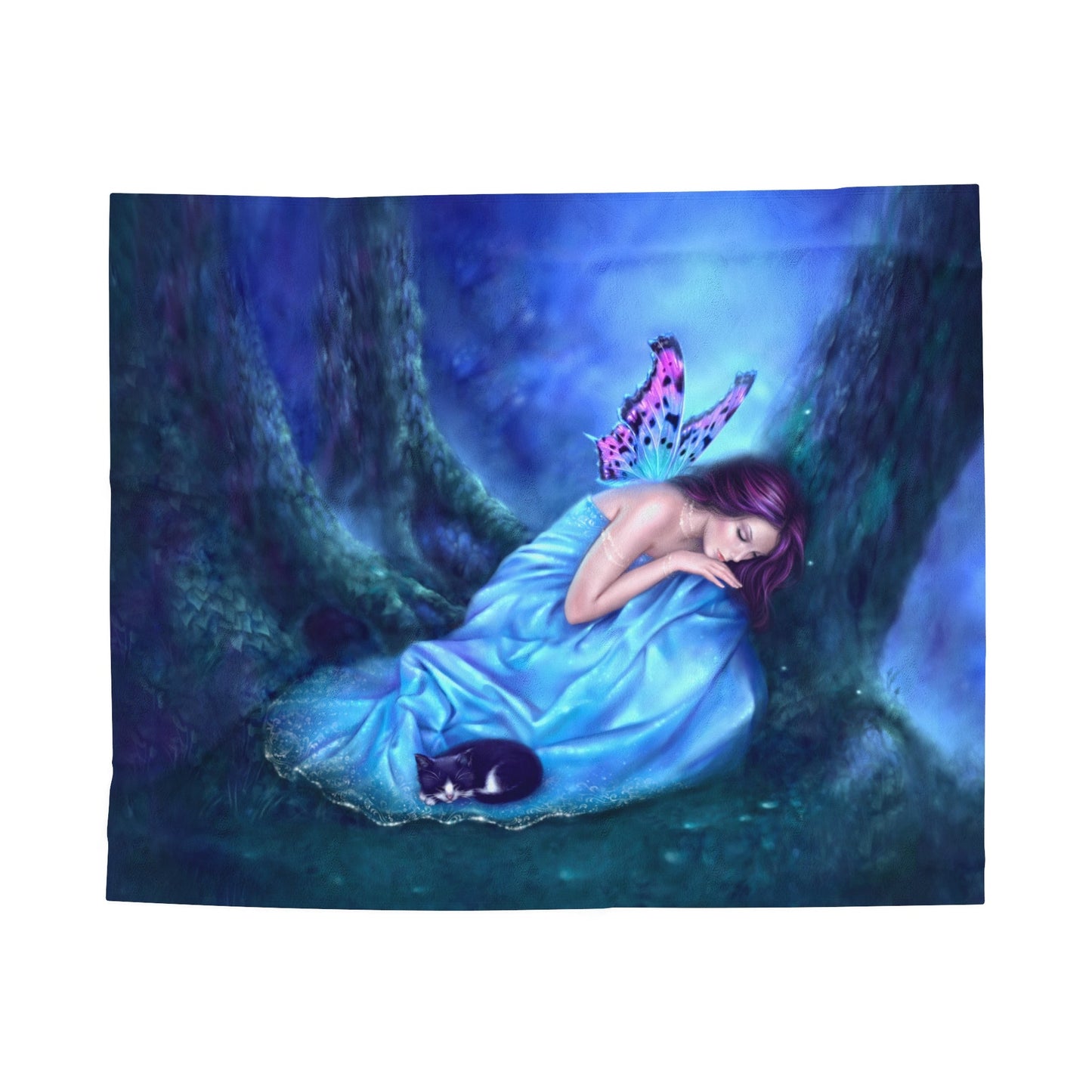 Velveteen Plush Blanket - Serenity