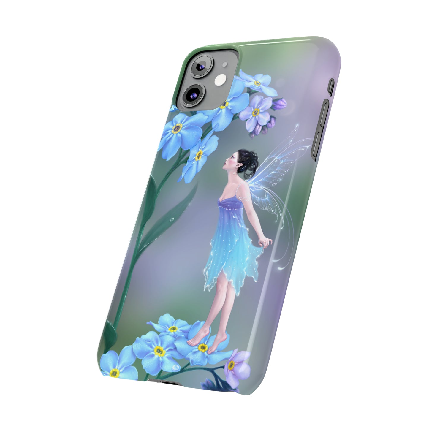 Slim Phone Case - Forget-Me-Not