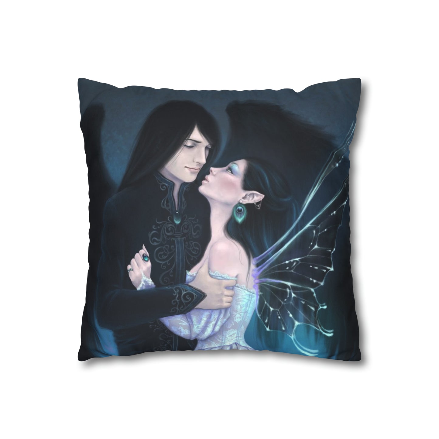 Throw Pillow Cover - Sapphire