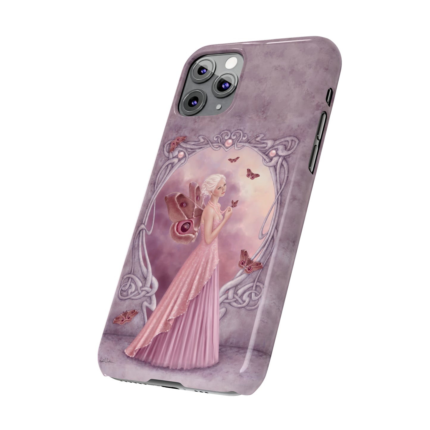 Phone Case - Pearl Birthstone Fairy
