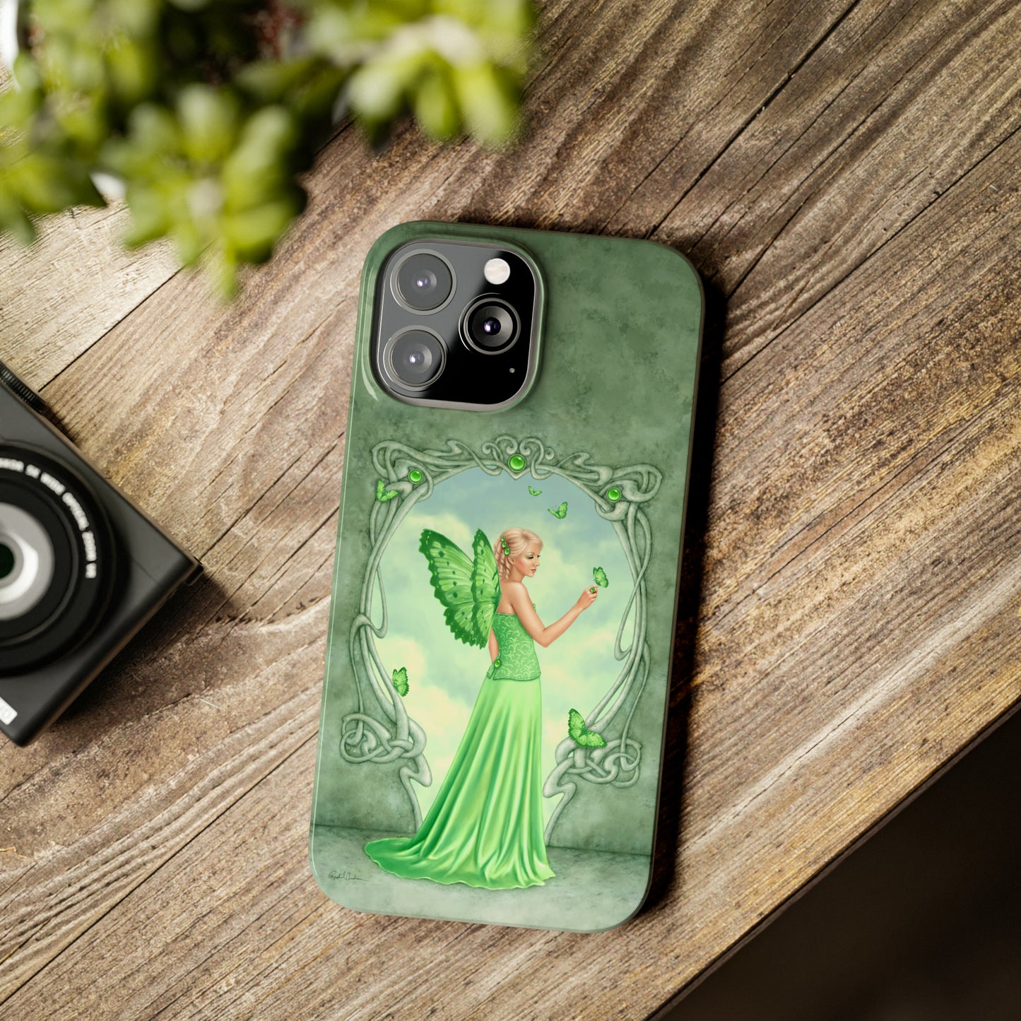 Phone Case - Peridot Birthstone Fairy