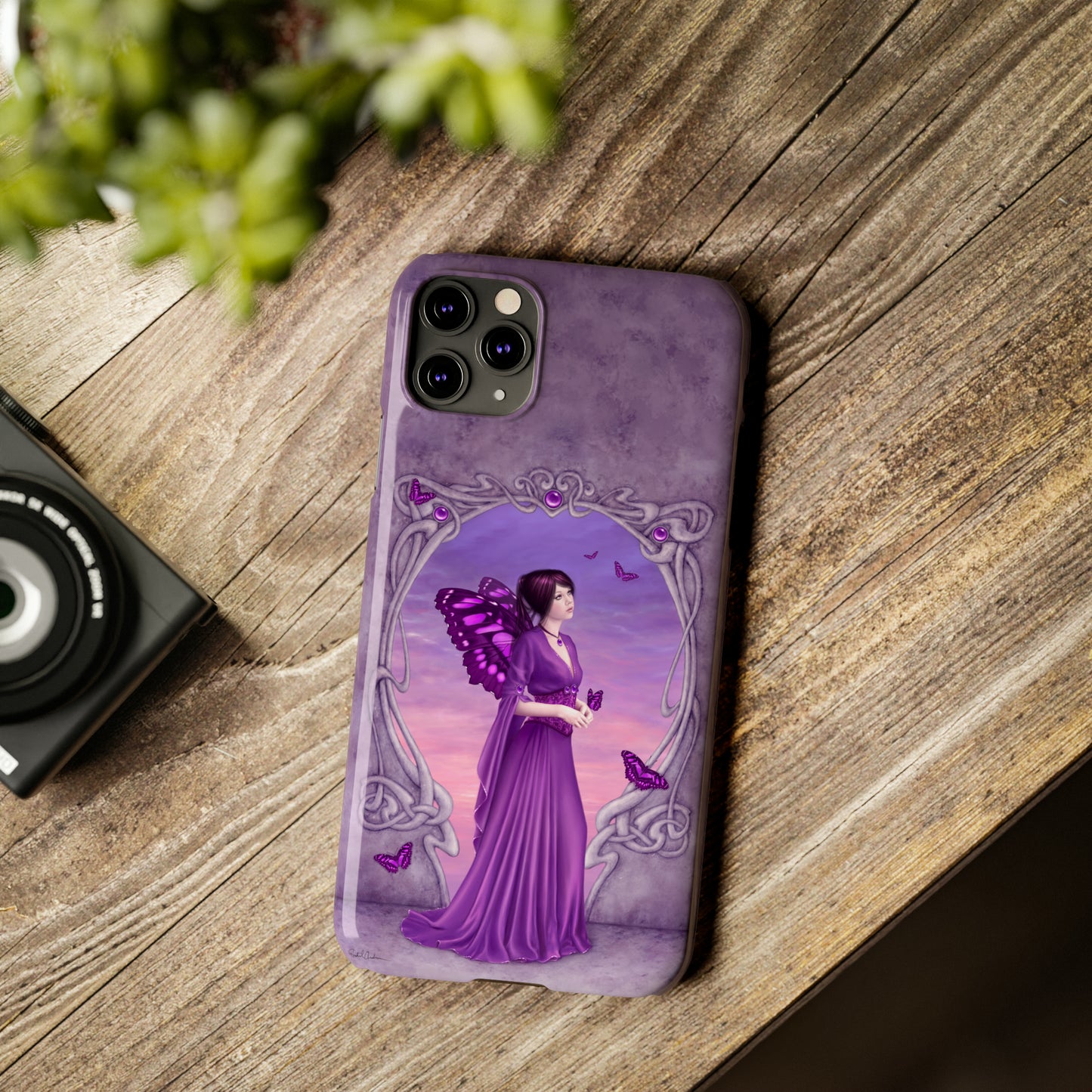 Phone Case - Amethyst Birthstone Fairy