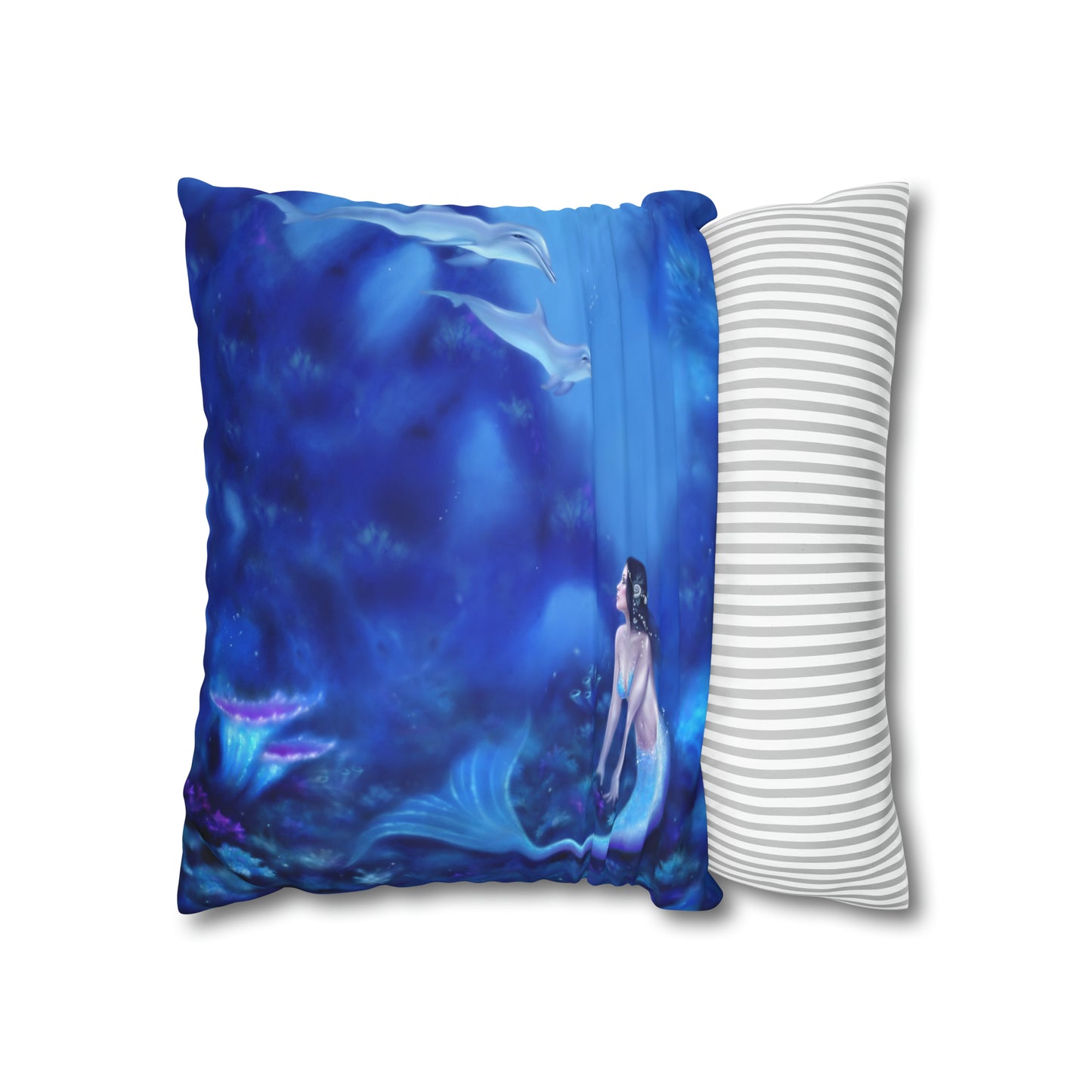 Throw Pillow Cover - Ultramarine
