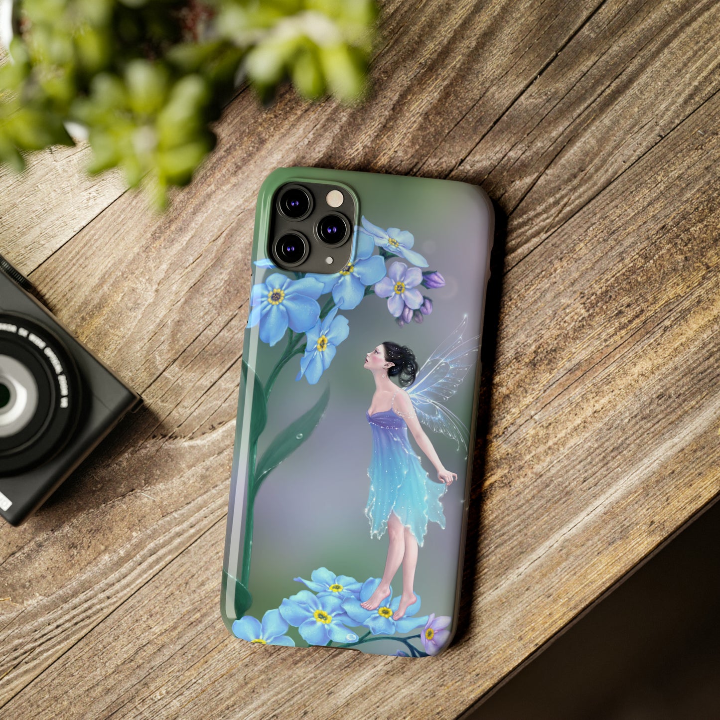 Slim Phone Case - Forget-Me-Not
