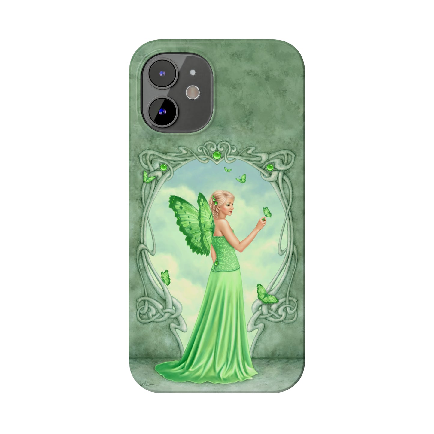 Phone Case - Peridot Birthstone Fairy