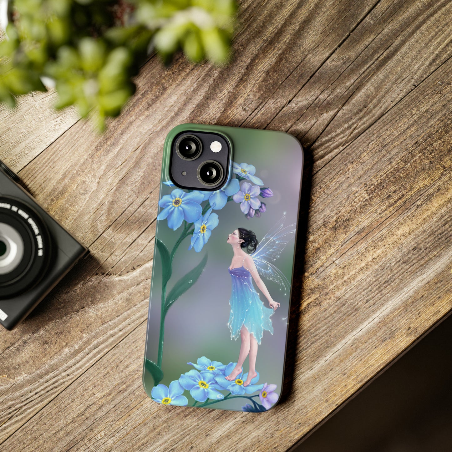 Slim Phone Case - Forget-Me-Not