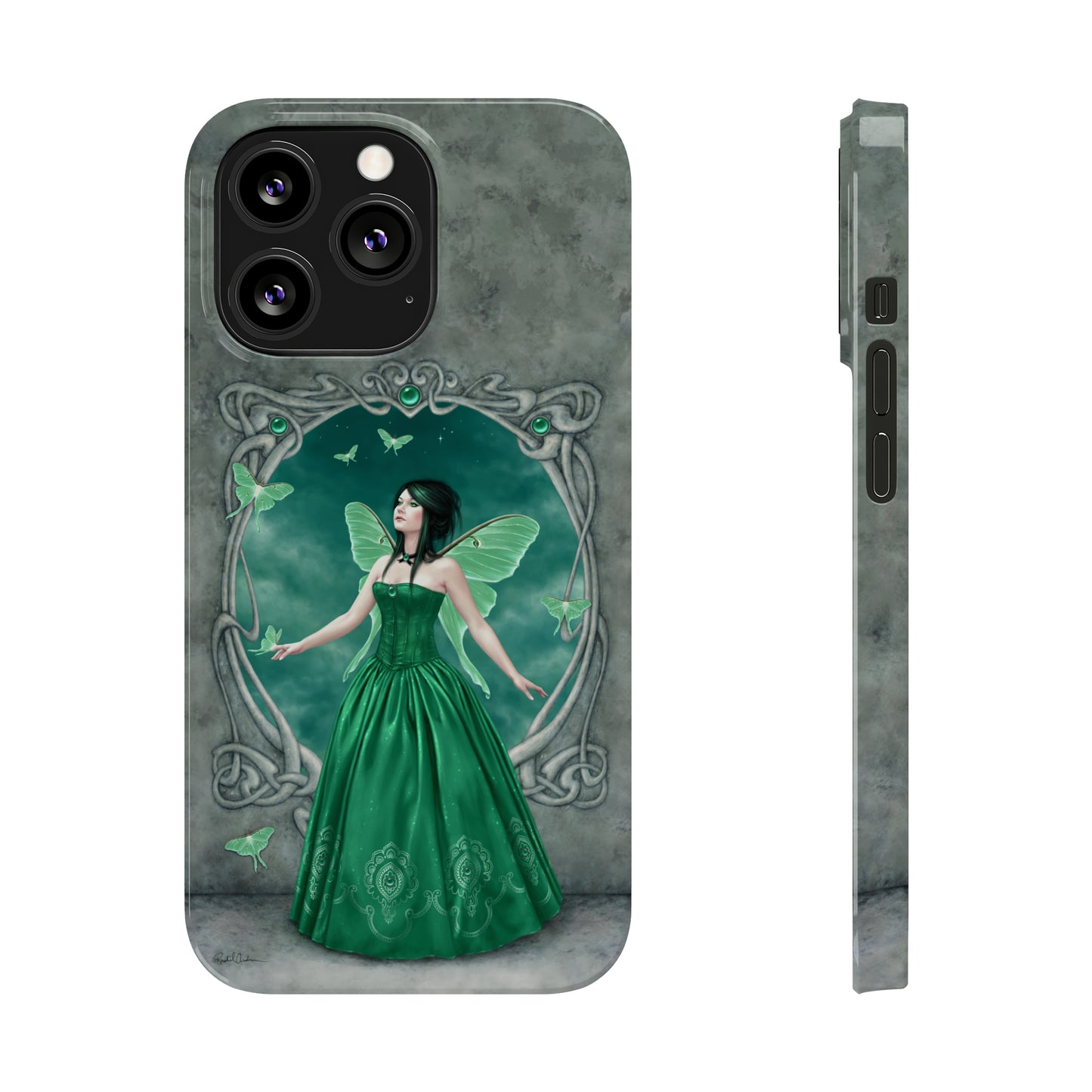 Phone Case - Emerald Birthstone Fairy