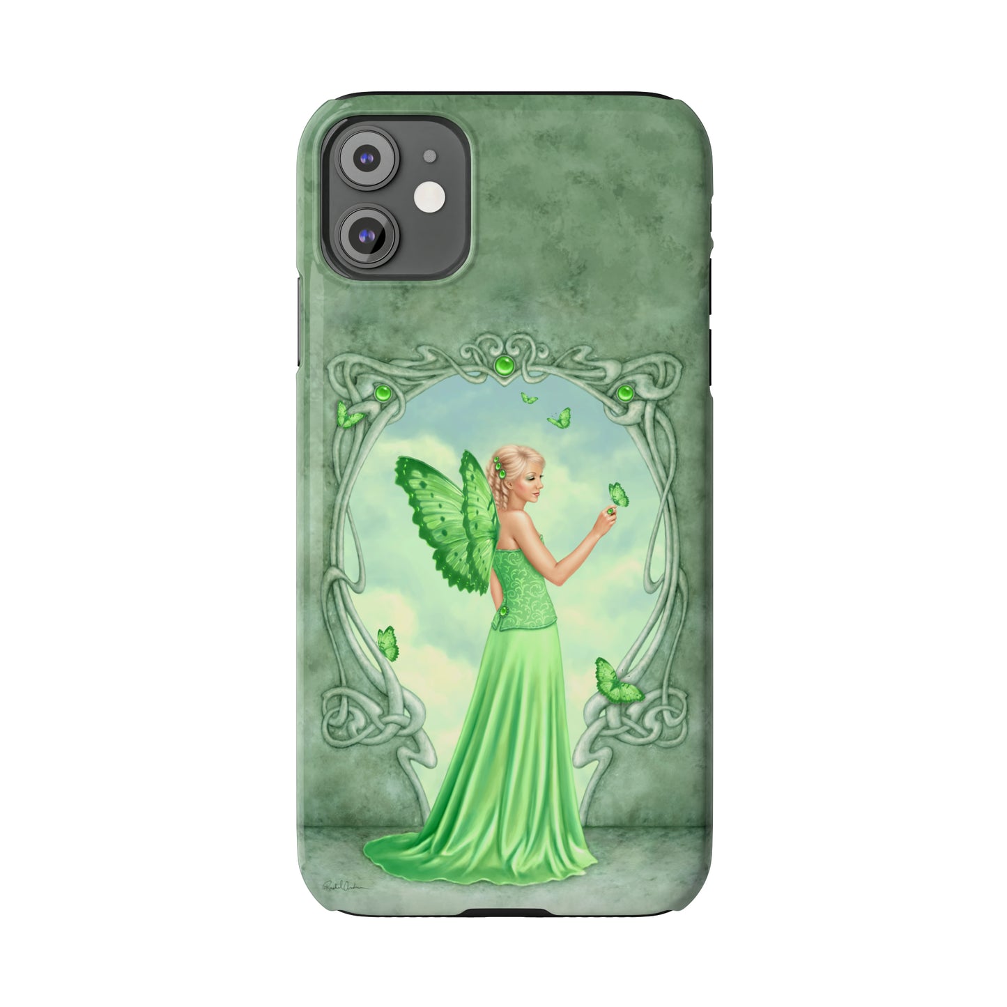 Phone Case - Peridot Birthstone Fairy