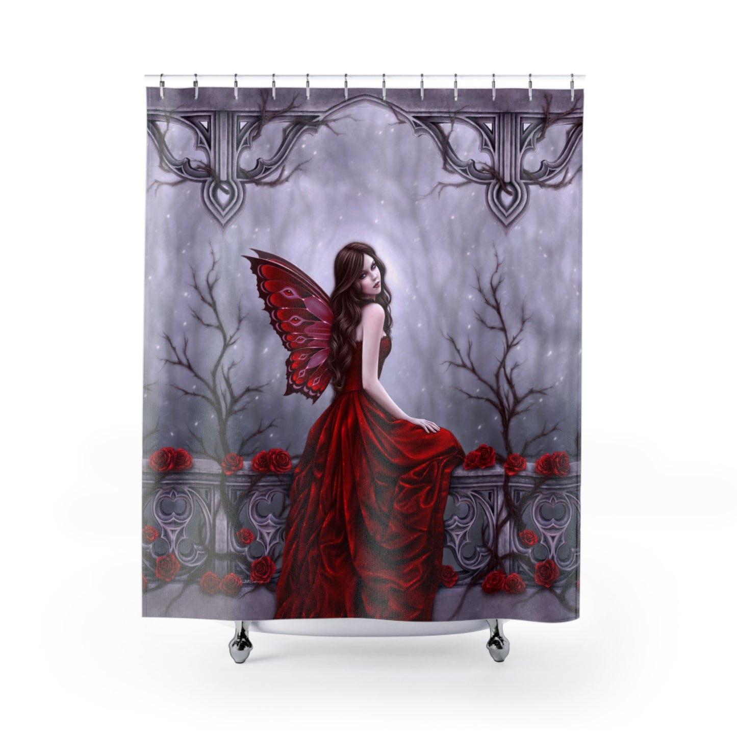 Shower Curtain - Winter Rose