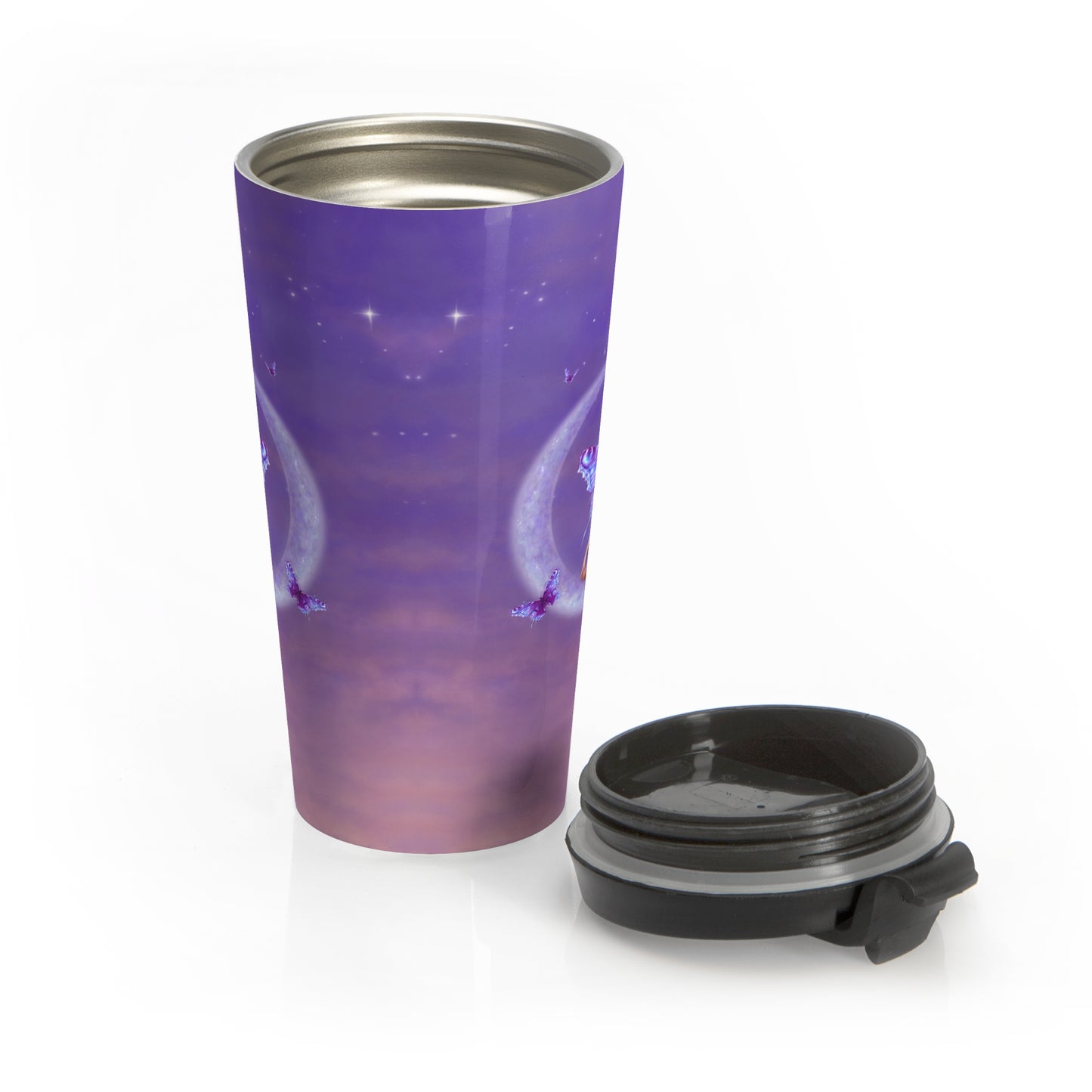 Travel Mug - Lavender Moon