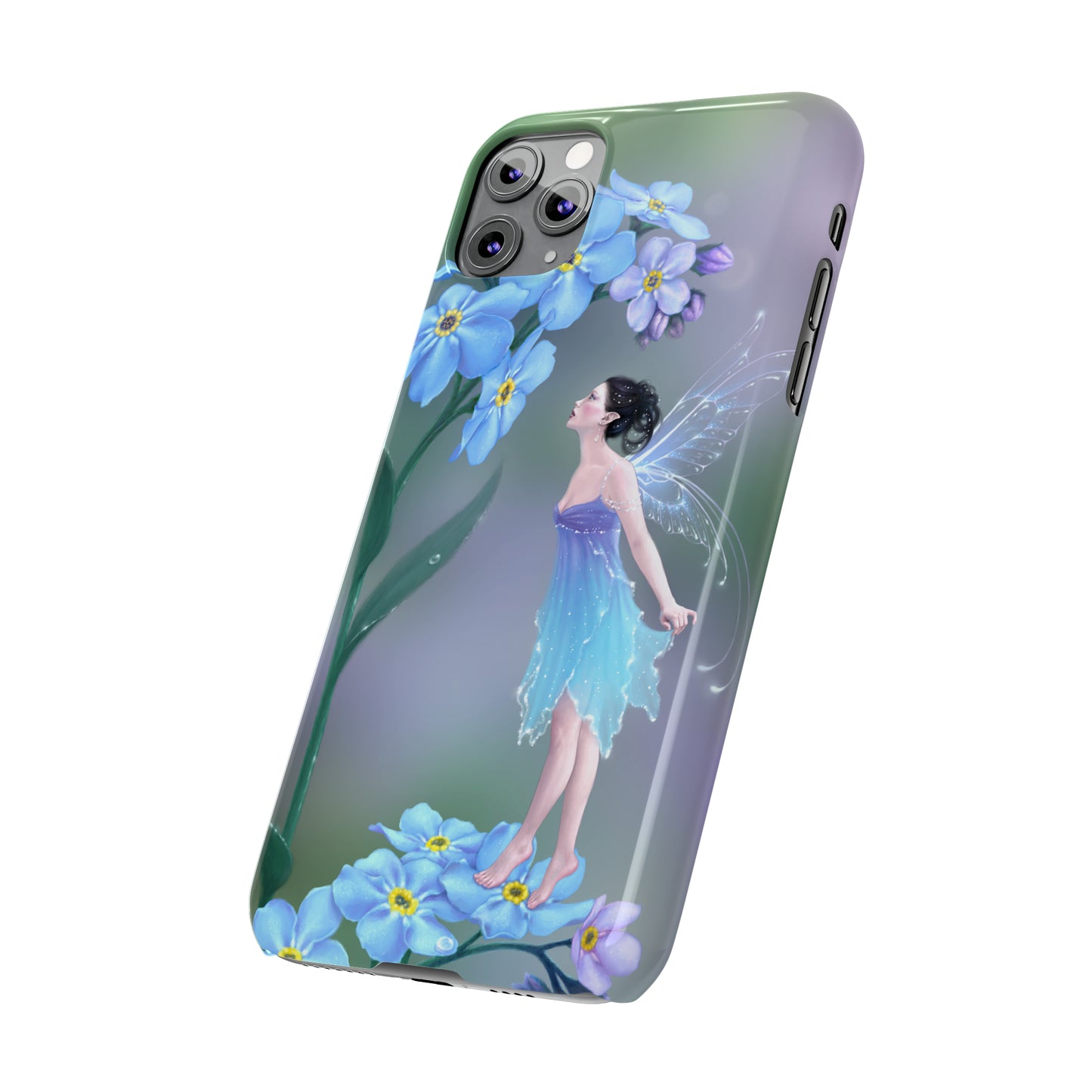 Slim Phone Case - Forget-Me-Not