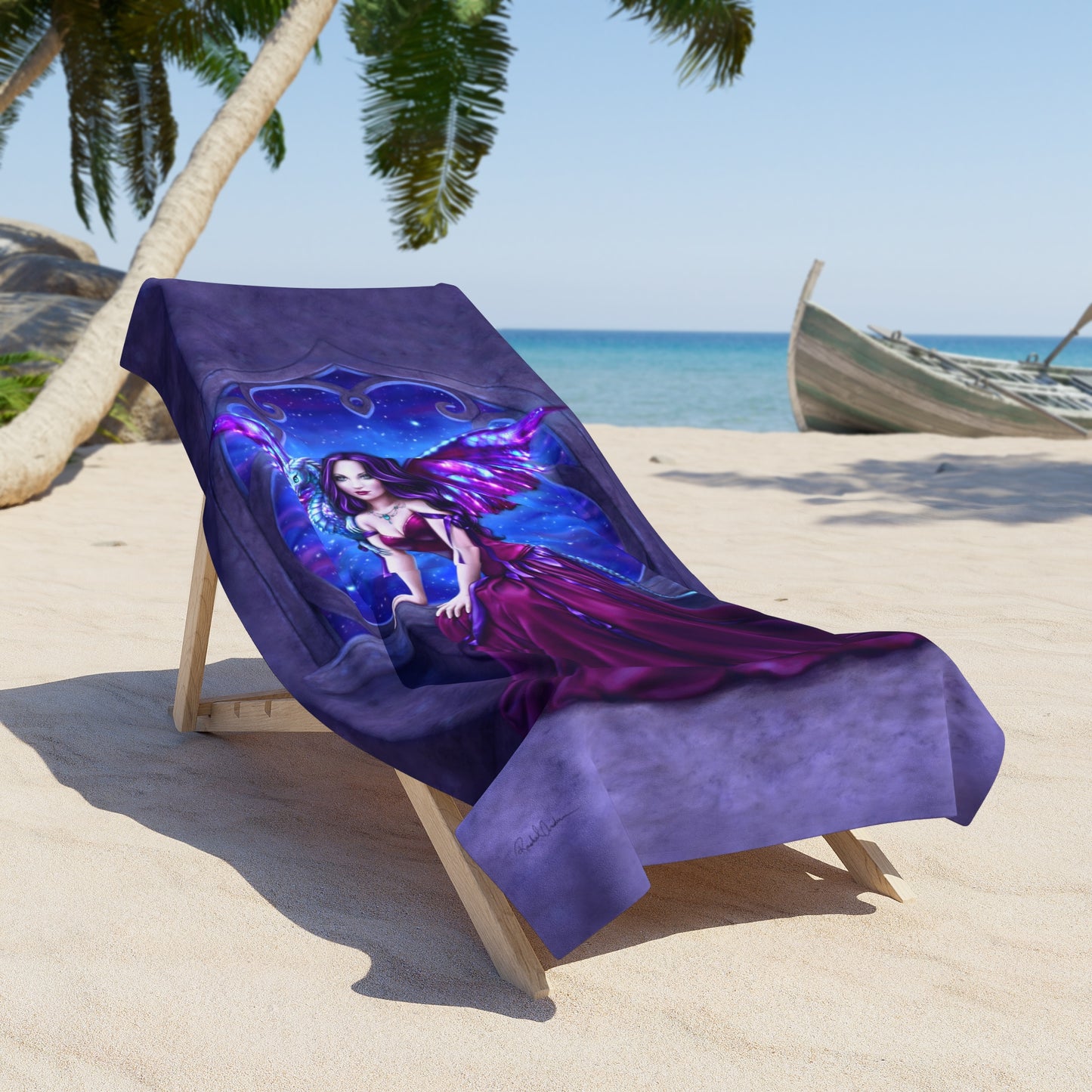 Beach Towel - Andromeda