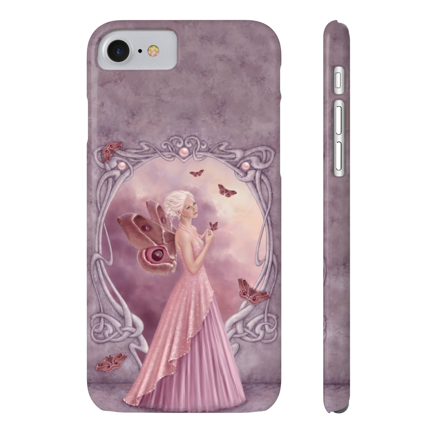 Phone Case - Pearl Birthstone Fairy
