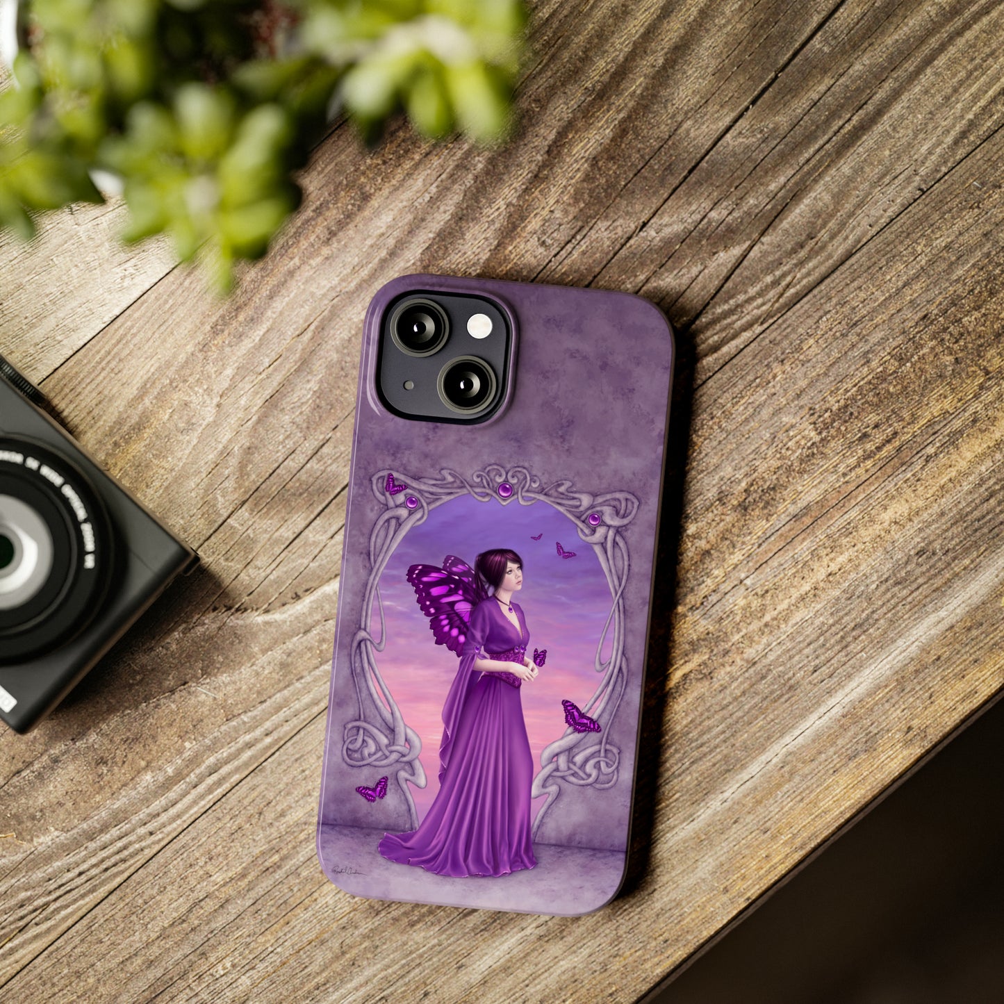 Phone Case - Amethyst Birthstone Fairy