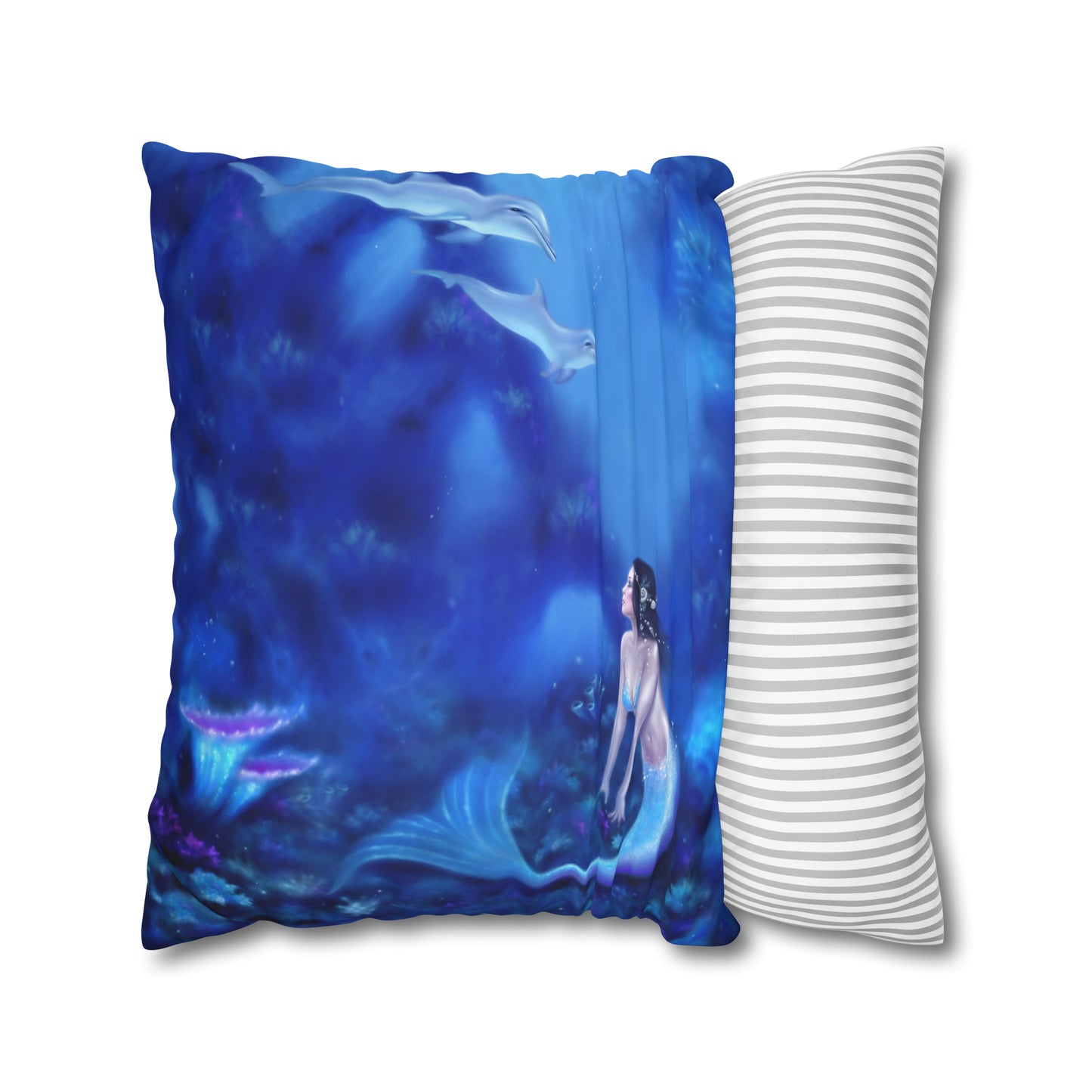 Throw Pillow Cover - Ultramarine