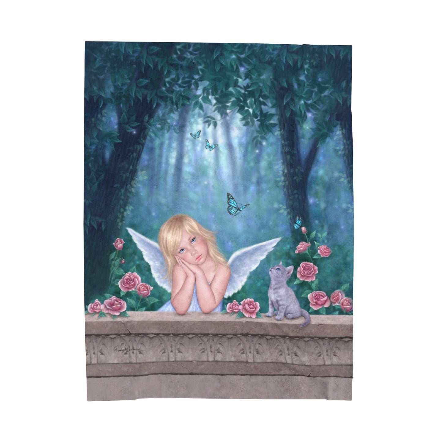 Velveteen Plush Blanket - Little Miracles