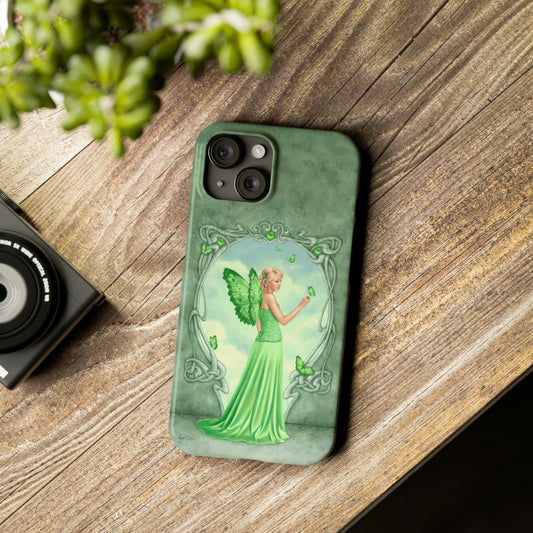Phone Case - Peridot Birthstone Fairy