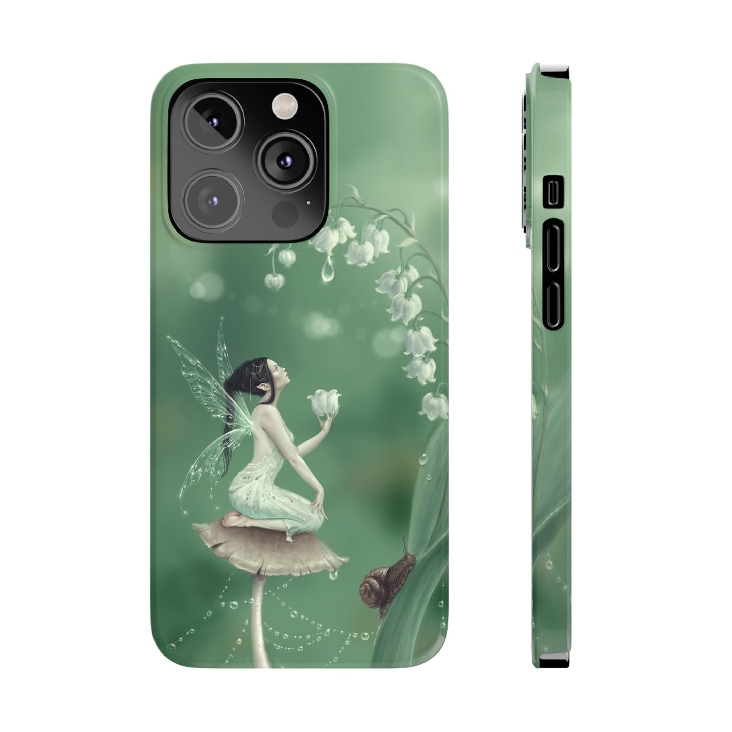 Slim Phone Case - Lily of the Valley