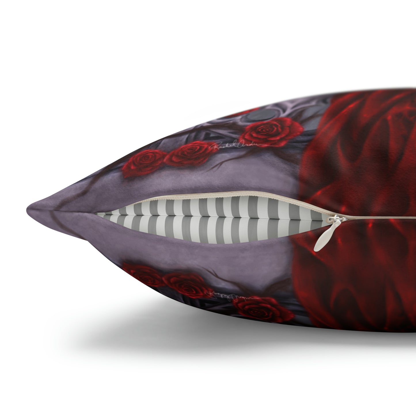 Throw Pillow Cover - Winter Rose
