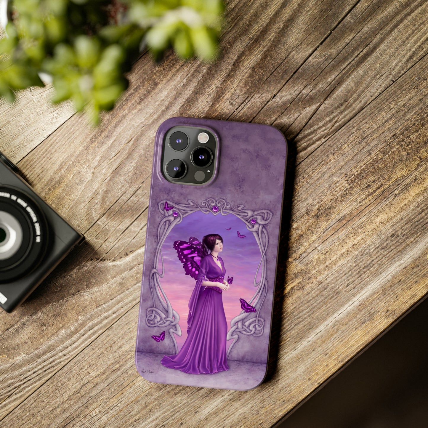 Phone Case - Amethyst Birthstone Fairy