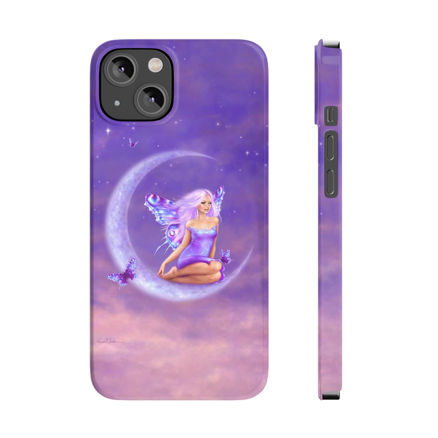 Slim Phone Case - Lavender Moon