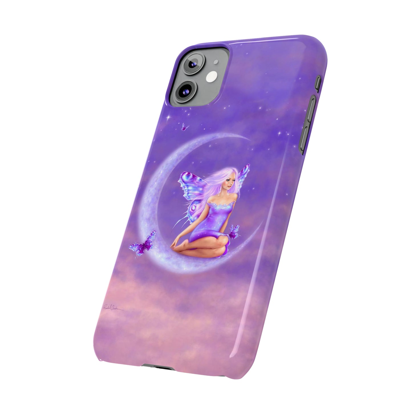 Slim Phone Case - Lavender Moon