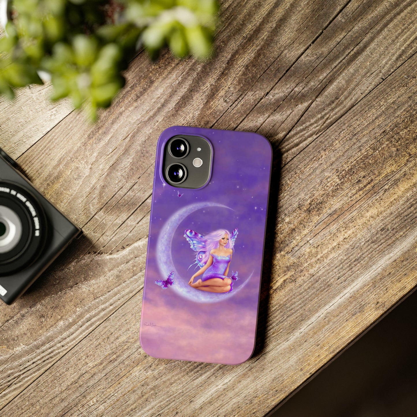 Slim Phone Case - Lavender Moon