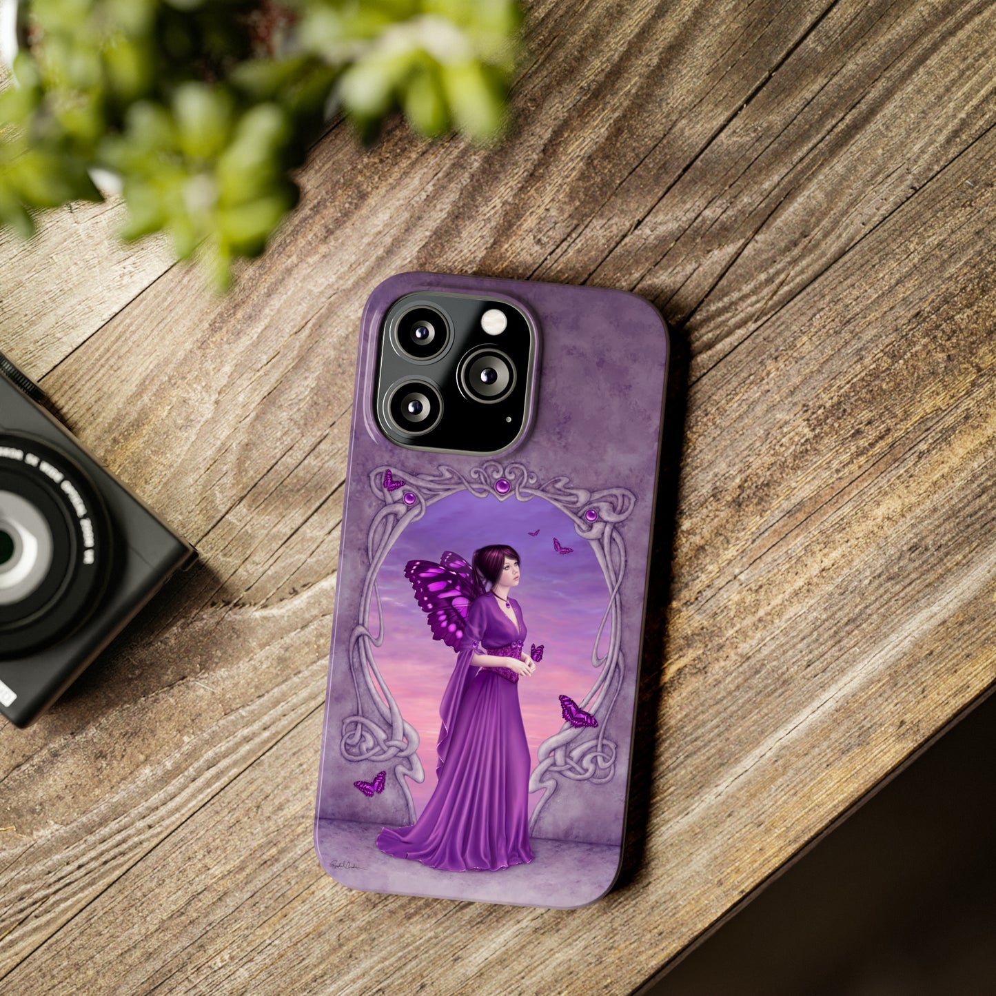 Phone Case - Amethyst Birthstone Fairy