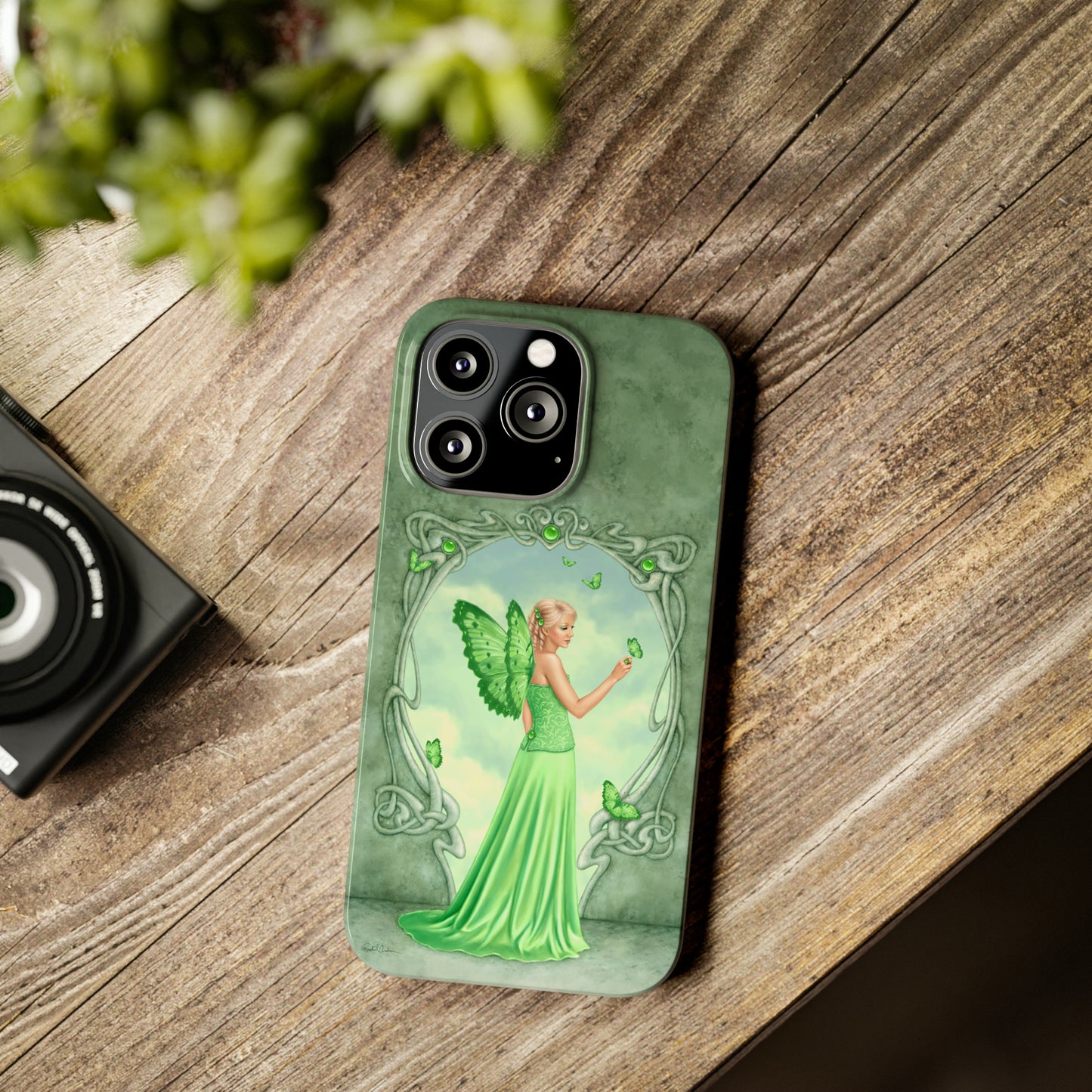 Phone Case - Peridot Birthstone Fairy