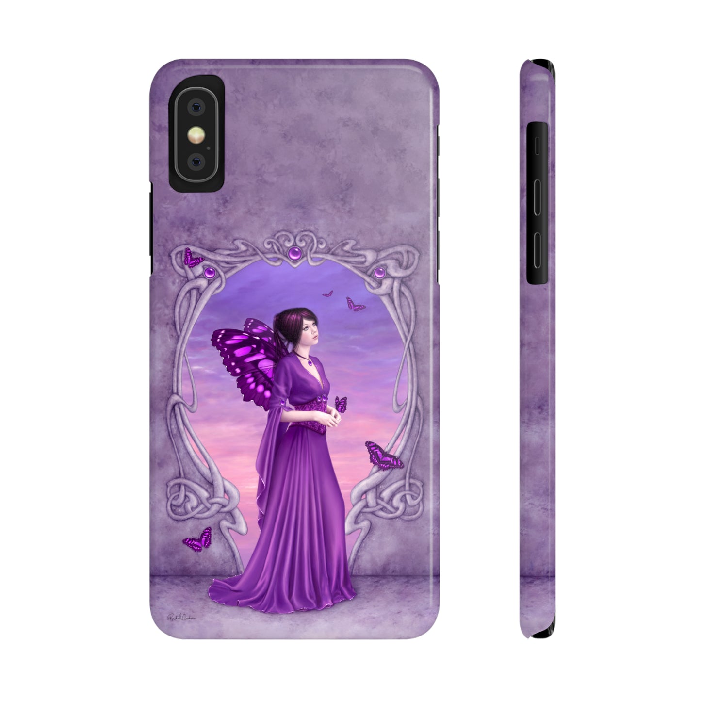 Phone Case - Amethyst Birthstone Fairy