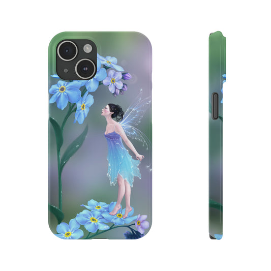 Slim Phone Case - Forget-Me-Not