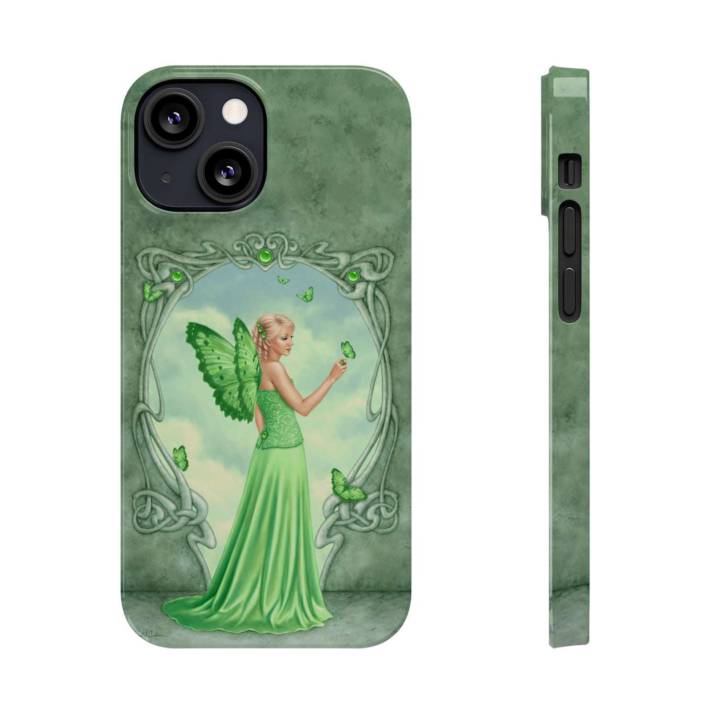 Phone Case - Peridot Birthstone Fairy