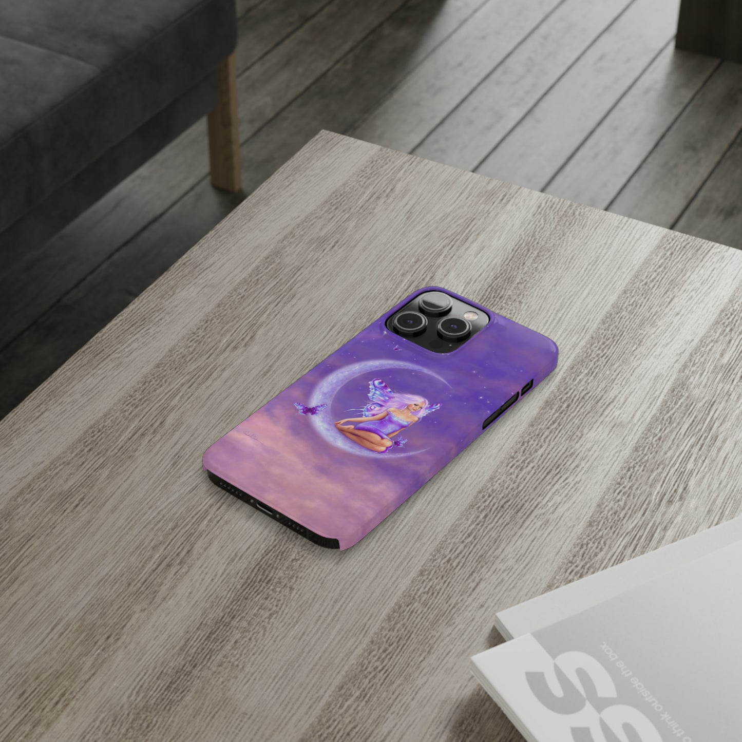 Slim Phone Case - Lavender Moon