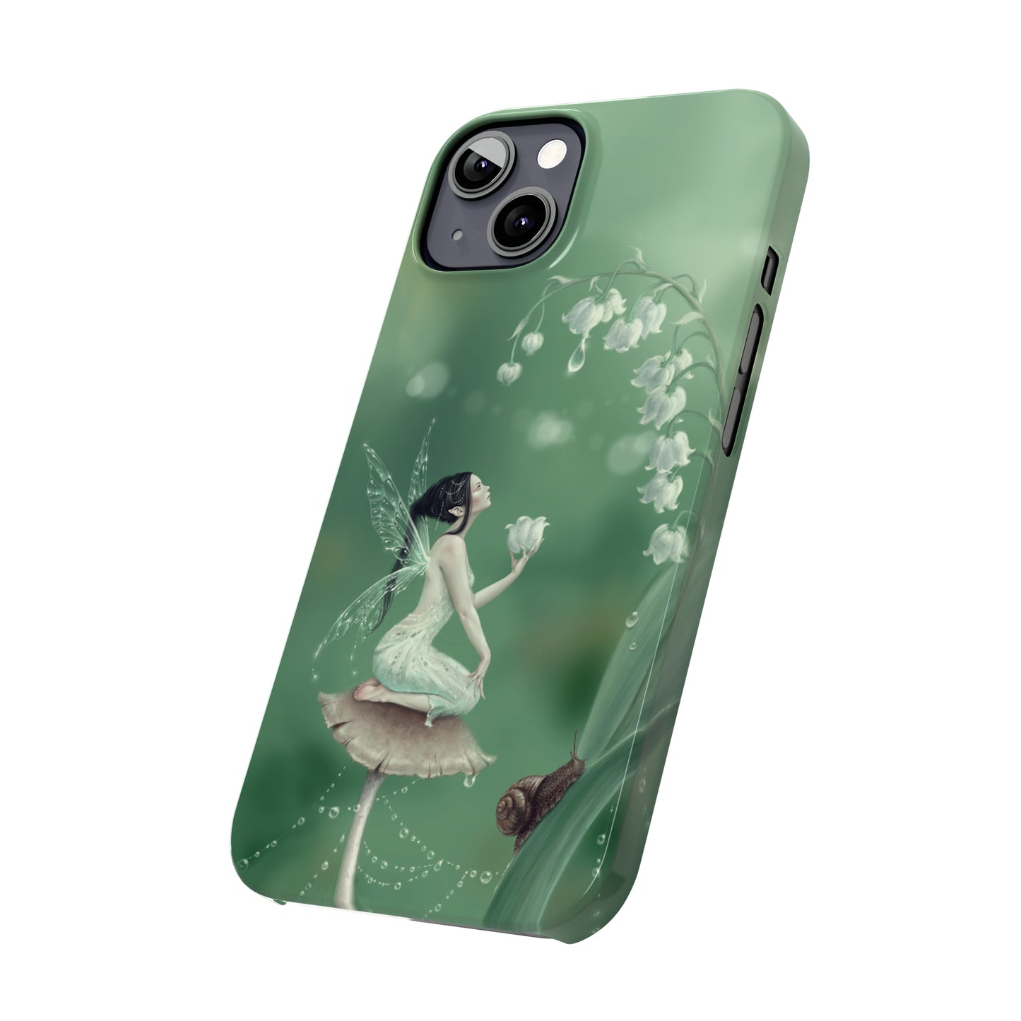Slim Phone Case - Lily of the Valley