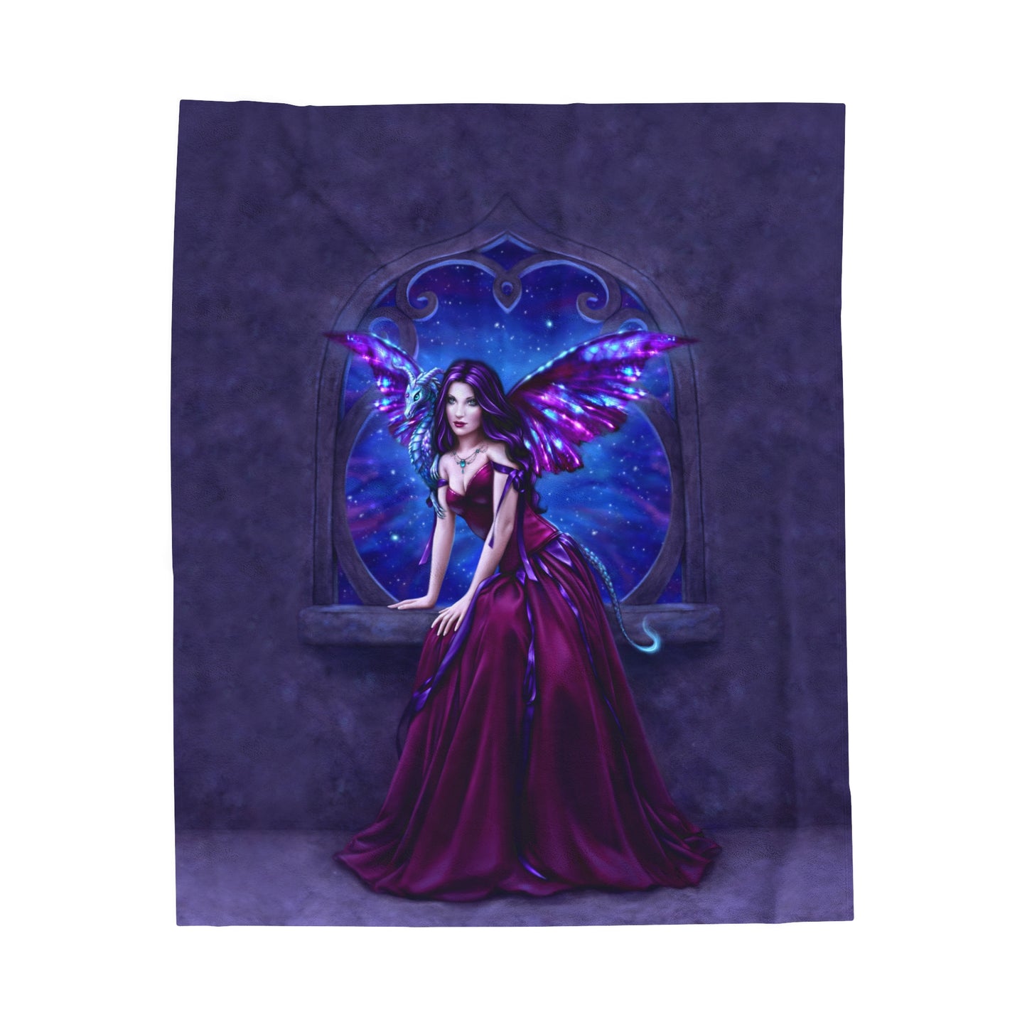 Velveteen Plush Blanket - Andromeda