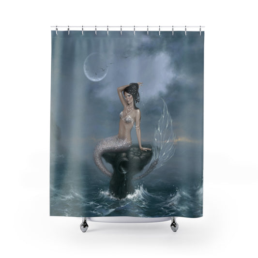 Shower Curtain - Moon Tide