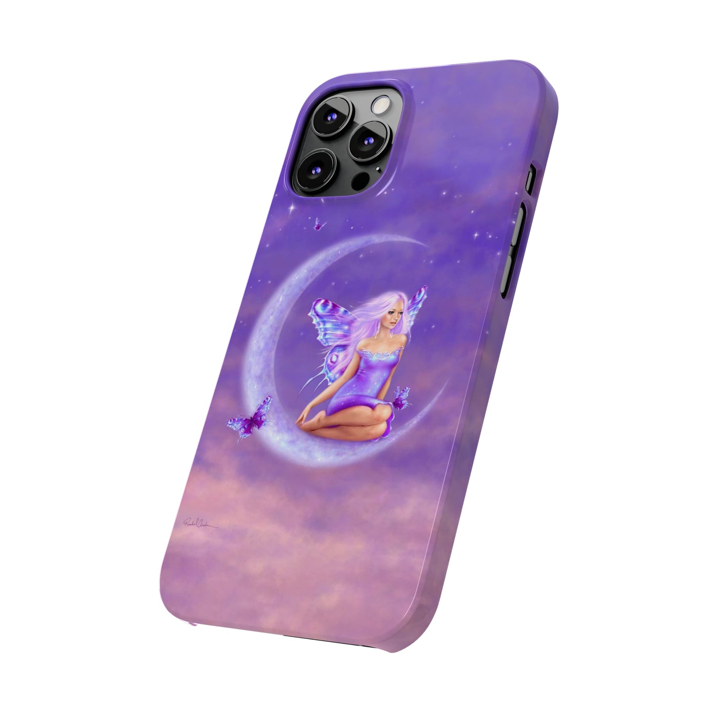 Slim Phone Case - Lavender Moon