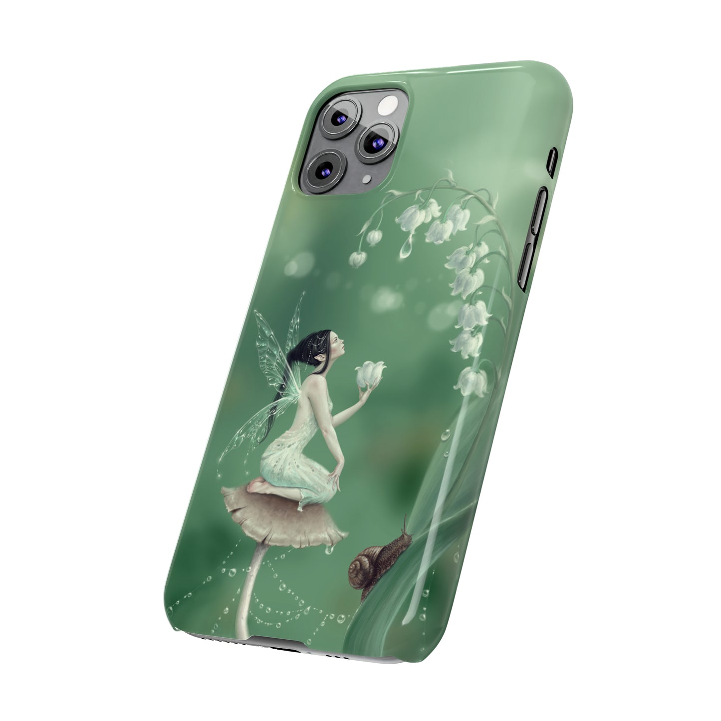 Slim Phone Case - Lily of the Valley