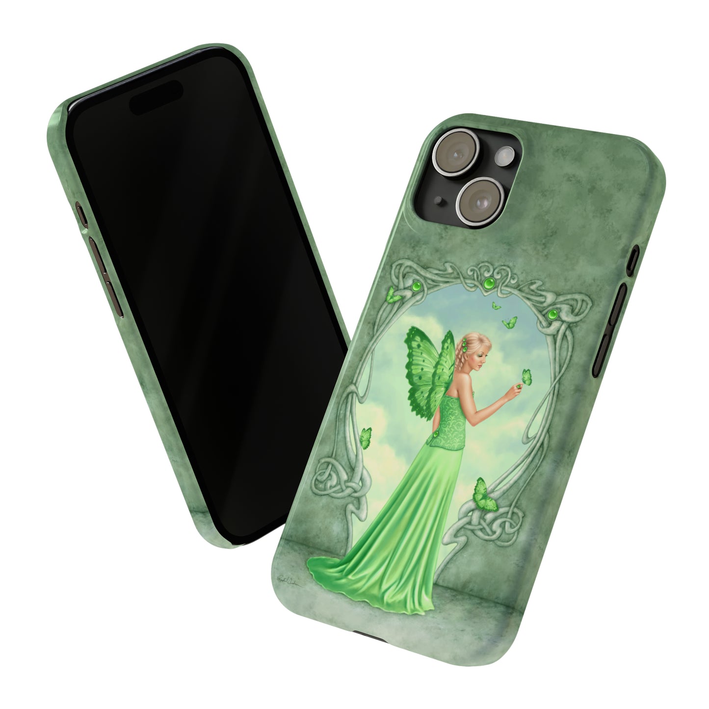Phone Case - Peridot Birthstone Fairy