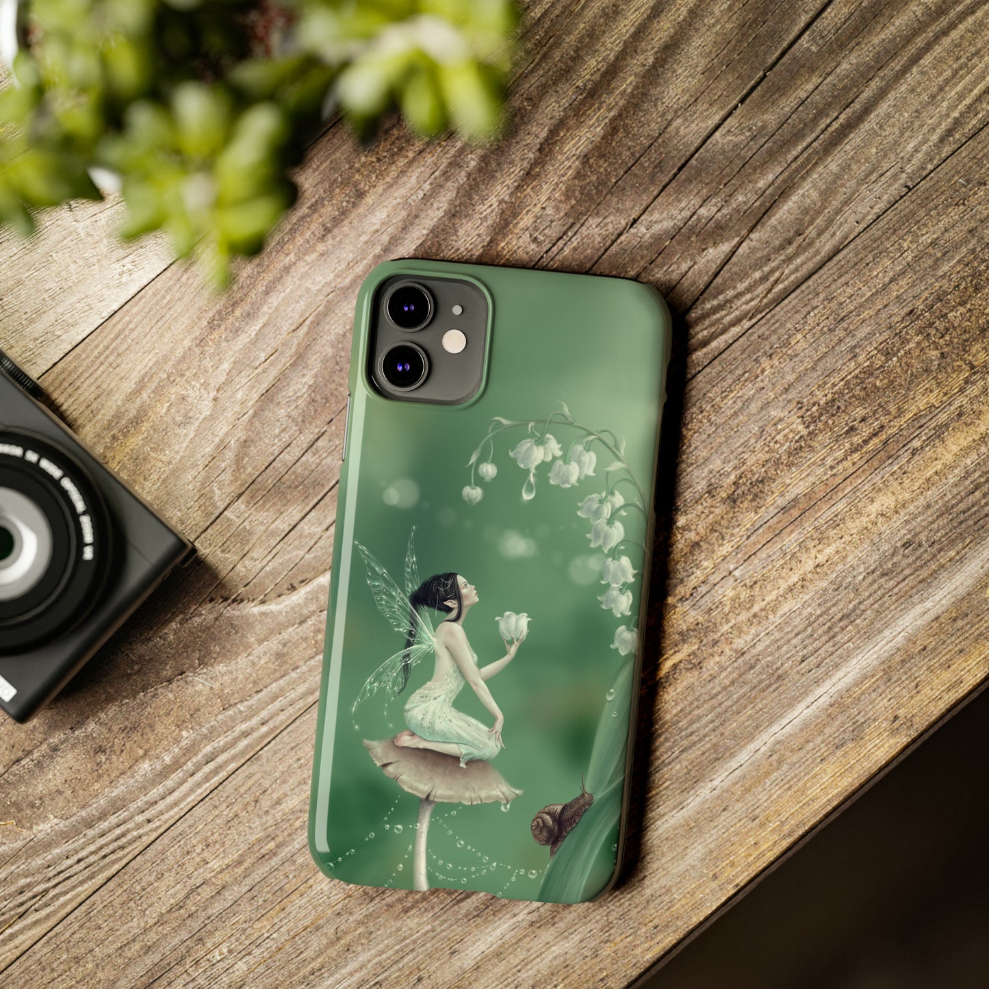 Slim Phone Case - Lily of the Valley