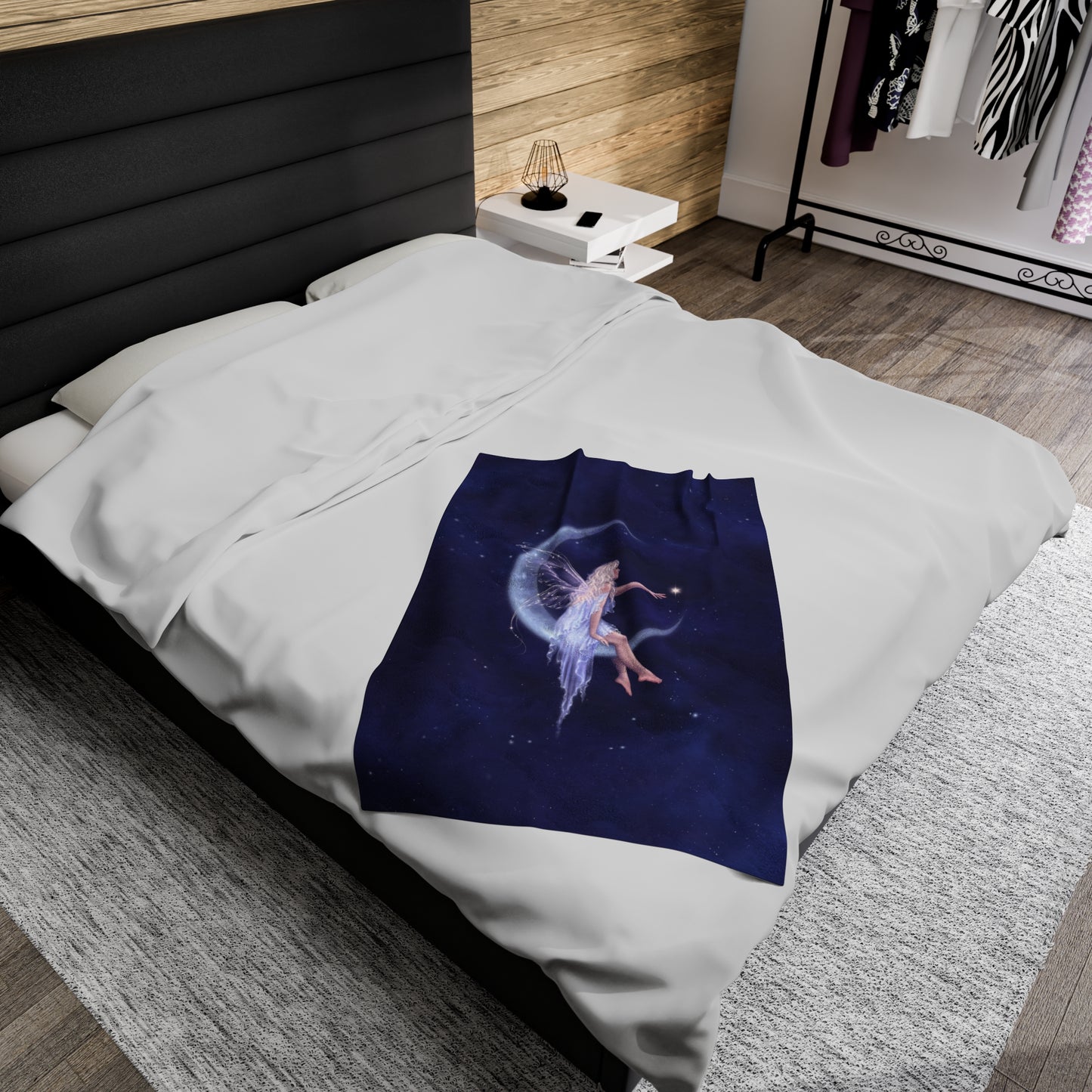Velveteen Plush Blanket - Birth of a Star