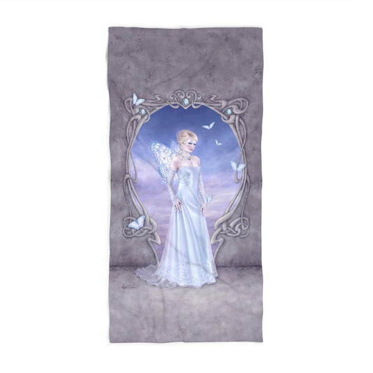 Beach Towel - Birthstones - Diamond