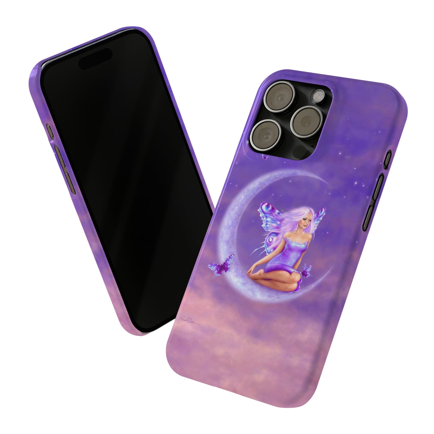 Slim Phone Case - Lavender Moon