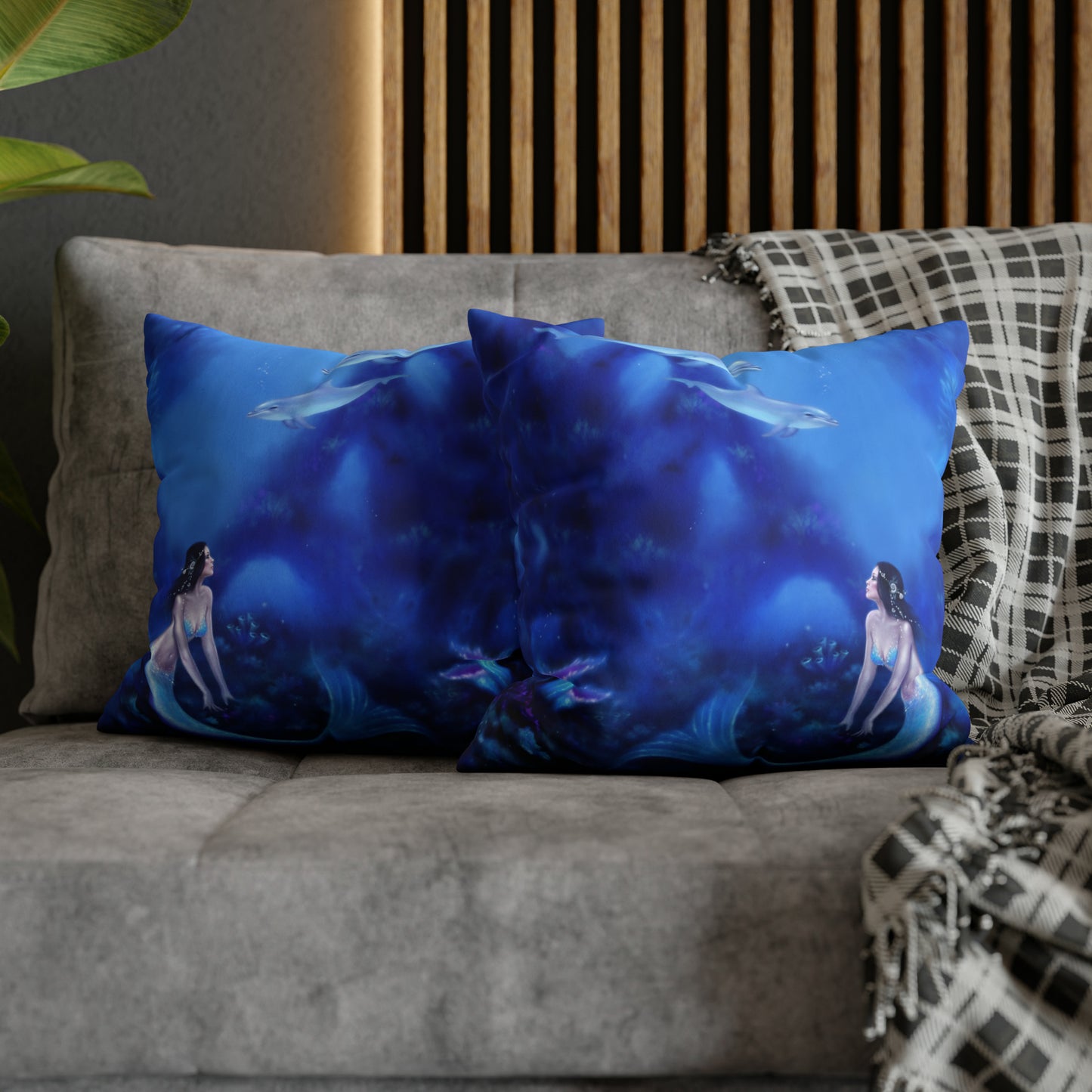 Throw Pillow Cover - Ultramarine