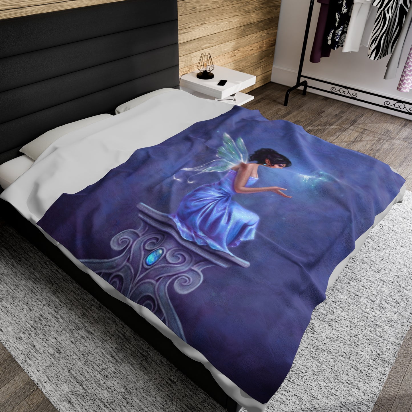 Velveteen Plush Blanket - Opalite